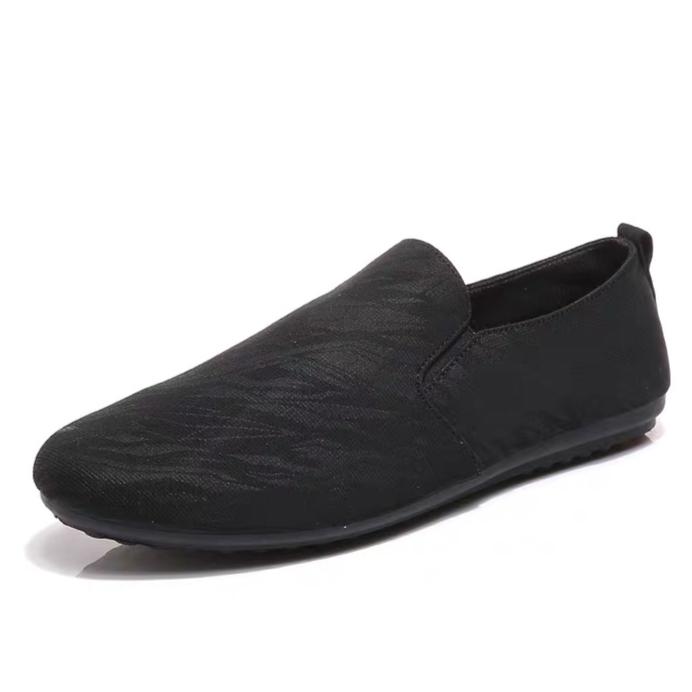 Gambar Leedoo Sepatu Pria Slip On Casual Sepatu Santai Kantor Pria MR214 - Hitam, 39 dari Leedoo undefined Tokopedia