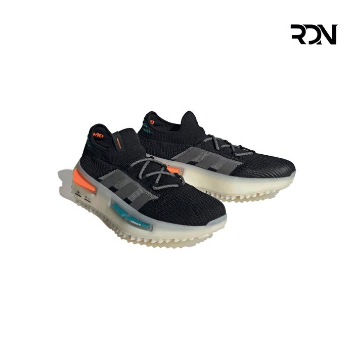 Adidas NMD S1 Core Black Blue Orange Original 12