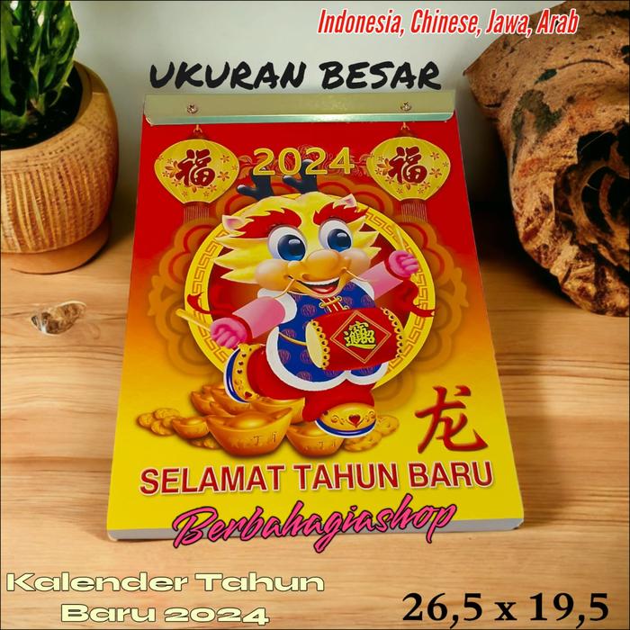 Gambar Kalender Robek Sobek Tahun Baru 2024 Terlengkap Chinese Indonesia NEW - MODEL A BESAR dari Berbahagiashop Sembahyang undefined Tokopedia