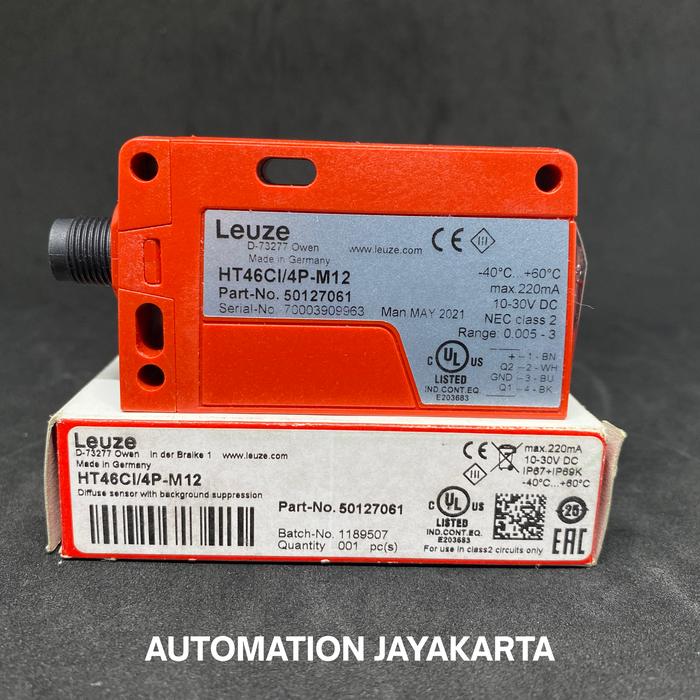 Jual leuze HT46CI/4PM12 sensor Jakarta Barat AUTOMATION JAYAKARTA