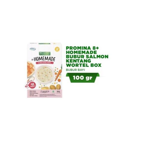 Gambar Promina 8+ Homemade Bubur Salmon Kentang Wortel Box 100Gr dari GemaNusa undefined Tokopedia