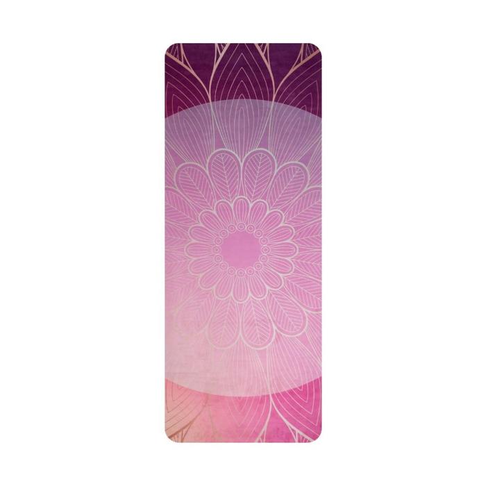 Gambar Travel Mat Yoga Motif Harmala Matras Yoga Lipat Anti Slip Rubber - Pink, 1 mm dari Unique Yoga Bali undefined Tokopedia