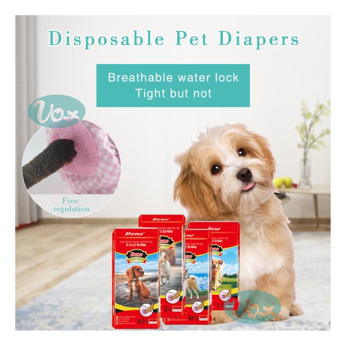 Jual Dono New Style Disposable Female Dog Popok Anjing Betina