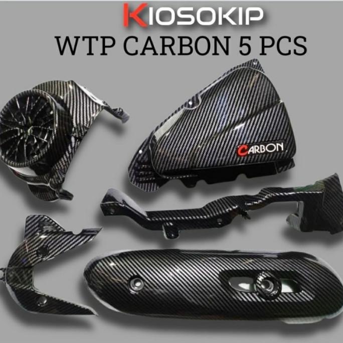 Gambar AP1225 paket carbon Scoopy esp 2016 2019 5 set Aksesoris Sepeda Motor dari keyshashop12 undefined Tokopedia