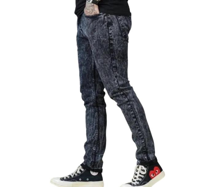Gambar Snow Black Celana Panjang Jeans Pria Skinny Stretch Bahan Melar Jahitan Rapih Lokal Distro Bandung - Hitam Snow, 27 dari OnlineShop Risa undefined Tokopedia