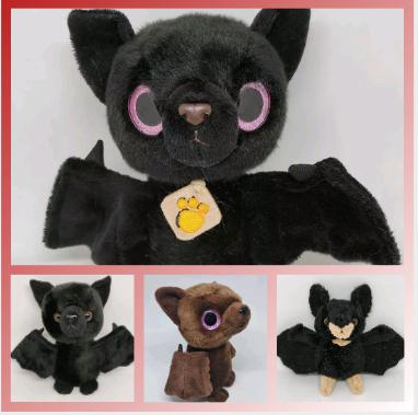 Gambar Mainan Anak Boneka Murah Boneka Hewan Kelelawar Bat Stuffed Plush Bat dari Naeun Official undefined Tokopedia