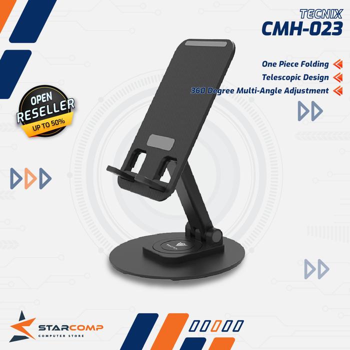 Gambar Tecnix CMH-023 Phone Holder Universal 360° Mobile Phone Stand dari Starcomp Origin undefined Tokopedia