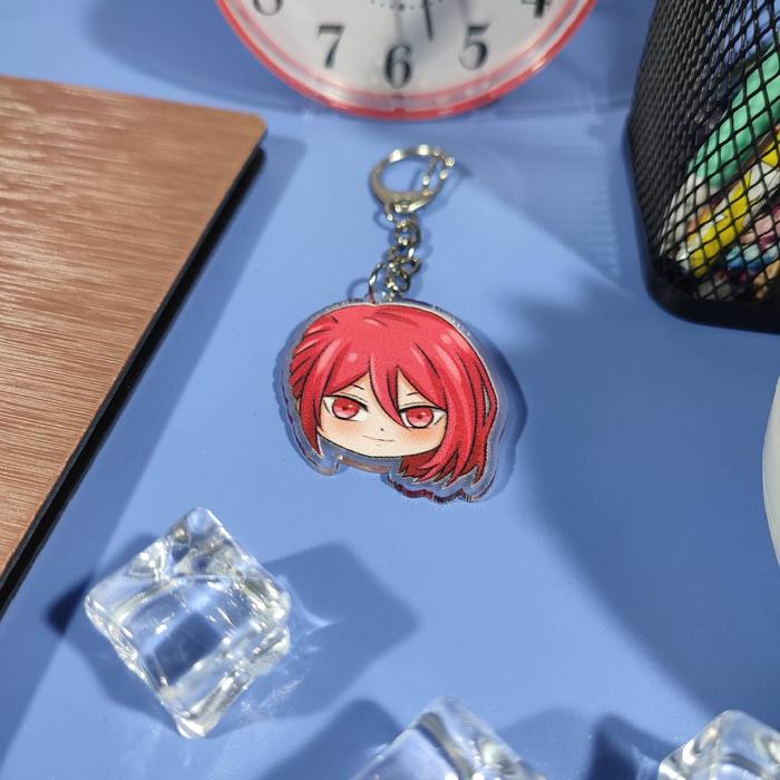 Gambar Gantungan Kunci Akrilik - Kaiser Nagi - Keychain Anime Blue Lock - Chigiri dari Anime Fans Merchandise undefined Tokopedia