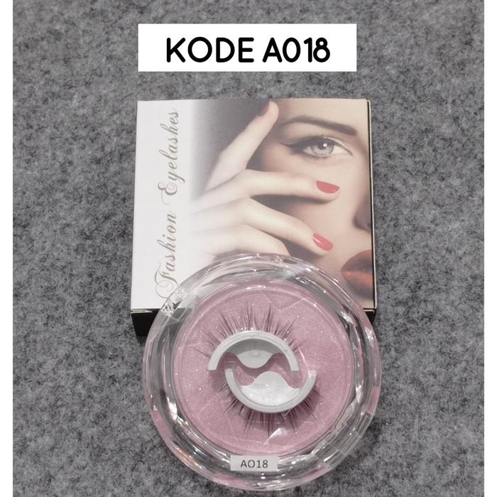 Gambar Bulu Mata Palsu Tanpa Lem Eyelash 3D Magnetic 1 Pasang - KODE A018 dari KorsetCantiq undefined Tokopedia