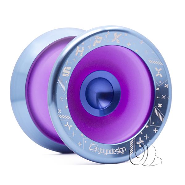 Gambar Professional Unresponsive Yoyo C3yoyodesign Speedaholic FX SHFX - Purple Blue dari Ozhiriz Yoyo Shop undefined Tokopedia