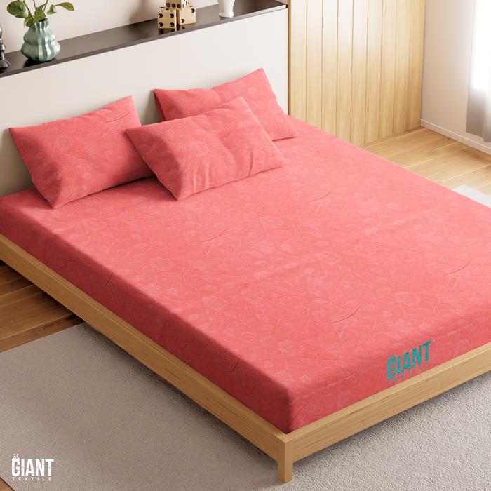 Gambar Sprei Set Goldwell Polos 120/160/180x200 Embos Not "Bedcover" Termurah - Peach, 90x200x20 dari Giant Textile undefined Tokopedia