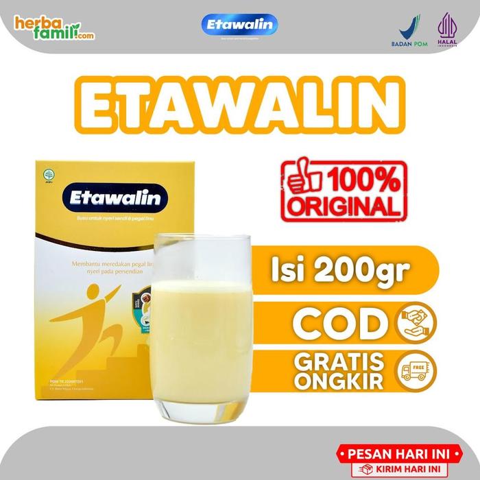 Gambar Susu Etawalin Ori Original Asli - Susu Etawa Bubuk Atasi Nyeri dari Toko Baihaqii undefined Tokopedia