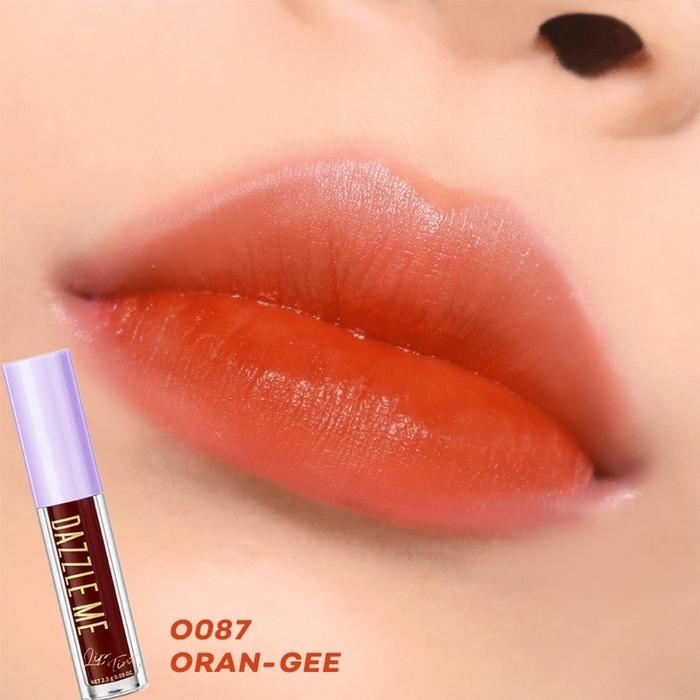 Gambar DAZZLE ME Ink-Licious Lip Tint BPOM | Mattedorable Long Lasting Liptin - Oran-gee dari MbakCiknSista Shop undefined Tokopedia