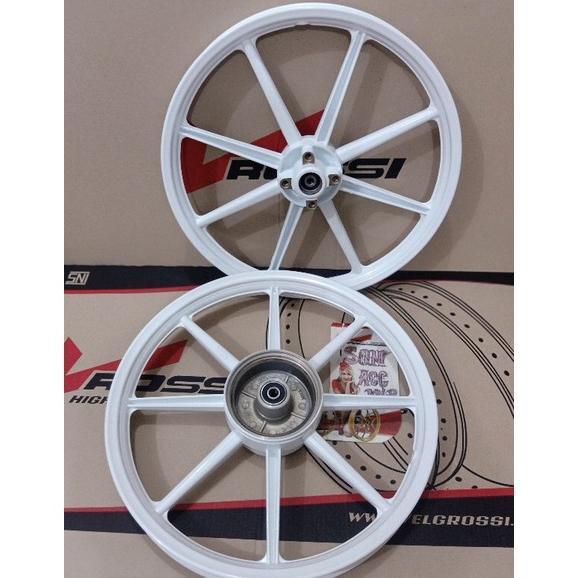 Gambar VELG RACING V.ROSSI REVO FI REVO ABSOLUTE ,REVO FIT - PUTIH P8. dari Deep Shopp undefined Tokopedia
