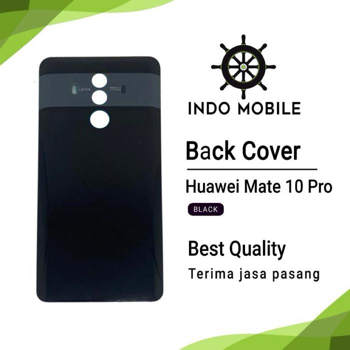 Gambar BACKDOOR / BACK COVER / TUTUP BELAKANG HUAWEI MATE 10 PRO - BLACK dari Indo mobile undefined Tokopedia