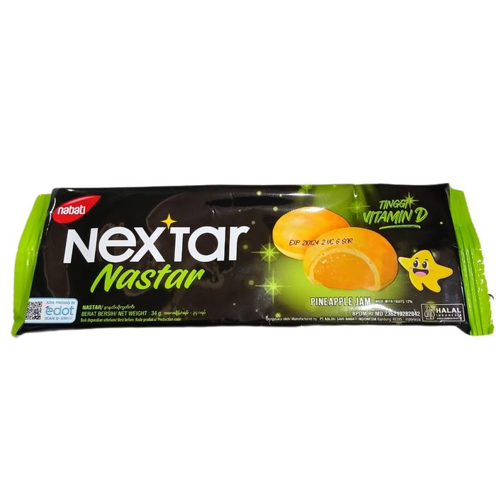 Gambar Nextar Nastar Rasa Pineapple Jam 34gr -1PCS dari Toko BERKAH Supplier undefined Tokopedia