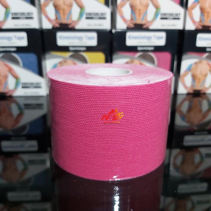Gambar Kinesio Tape / Taping / Kinesiology Tapping 5cm x 5m Plester Otot - pink dari neosportsshops undefined Tokopedia