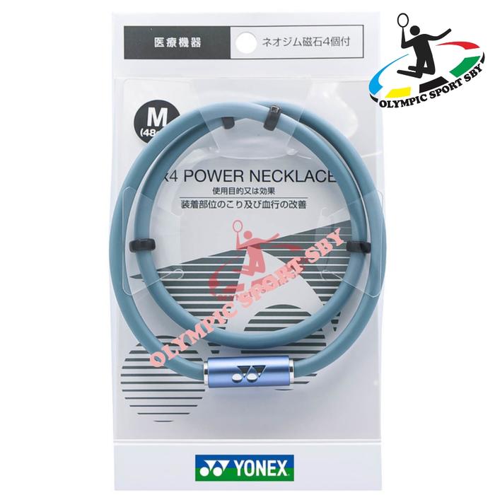 Jual kalung Yonex Power Necklace Vx4 - white/mint, M - Kota