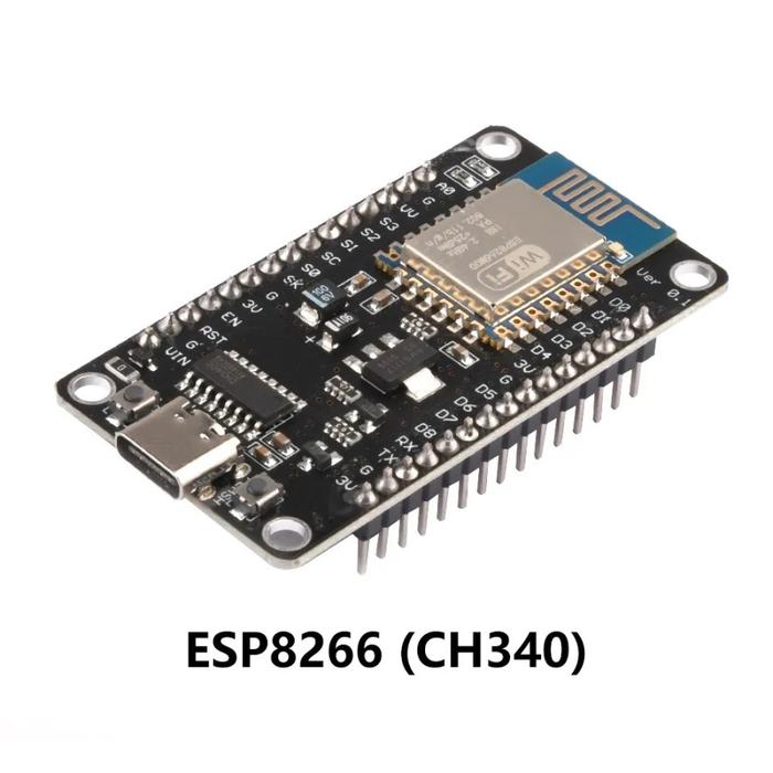 Gambar Nodemcu ESP8266 V3 USB Type-C Lua Wifi Wemos Development Board - CH340C dari Rajaduino undefined Tokopedia