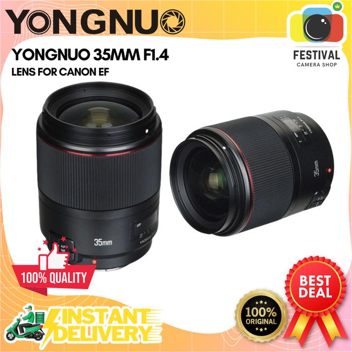 Yongnuo 35mm F1 Canon YONGNUO YN35mm Wide Angle Lens For Canon 6D