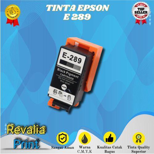 Gambar Cartridge Tinta Compatible Epson T289 T290 289 290 Printer WF-100 WF10 - black dari Revalia Print undefined Tokopedia