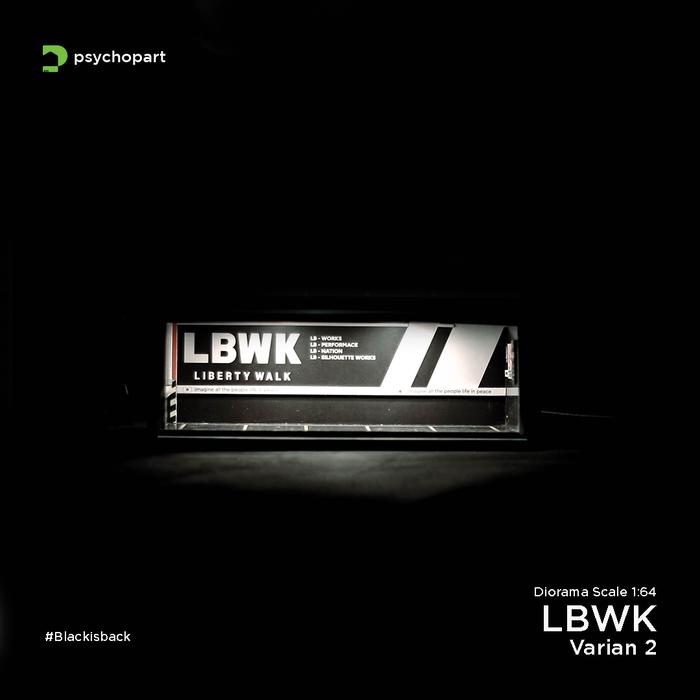 Jual Diorama Basement LBWK Black Edition - Tanpa Tiang, Belum Rakit ...