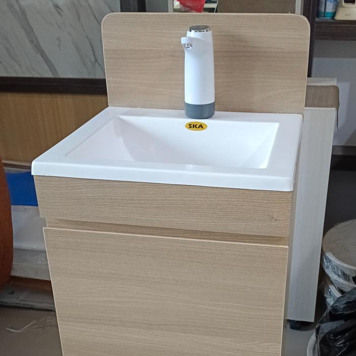 Gambar Wastafel portable sensor otomatis + SKA + Modern dan Minimalis - Kran One Touch dari SURYA KARYA AGUNG 78 undefined Tokopedia