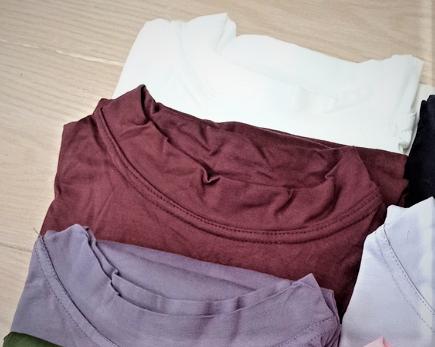 Gambar Kaos Manset Jumbo Lengan Panjang Polos Wanita Rayon Stretch Premium - chocolate, XXL dari BIIU undefined Tokopedia