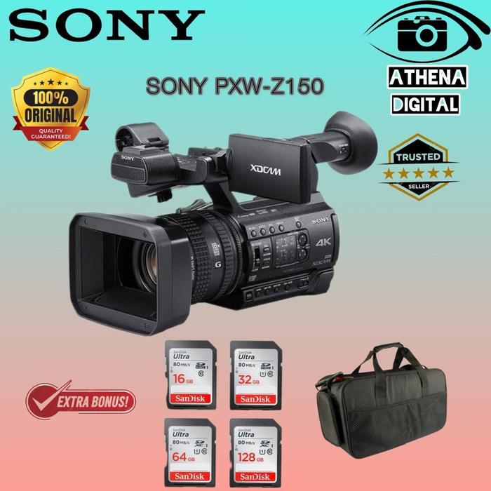 Jual SONY PXW Z150 4K CAMCORDER SONY PXW-Z150 SONY PXW Z 150