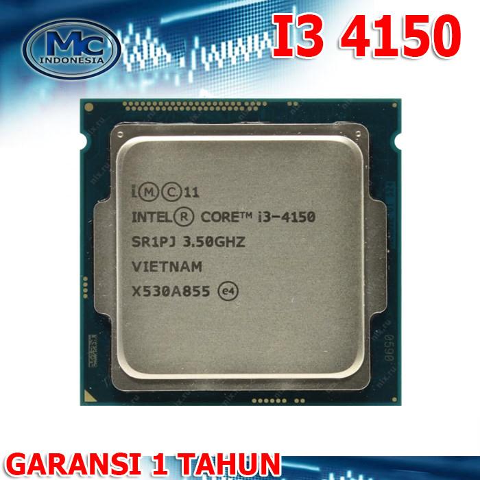 Gambar PROCESSOR INTEL CORE i3 4130 i3 4150 Socket 1150 + Fan Intel Ori - i3 4150 dari Mides Komputer undefined Tokopedia