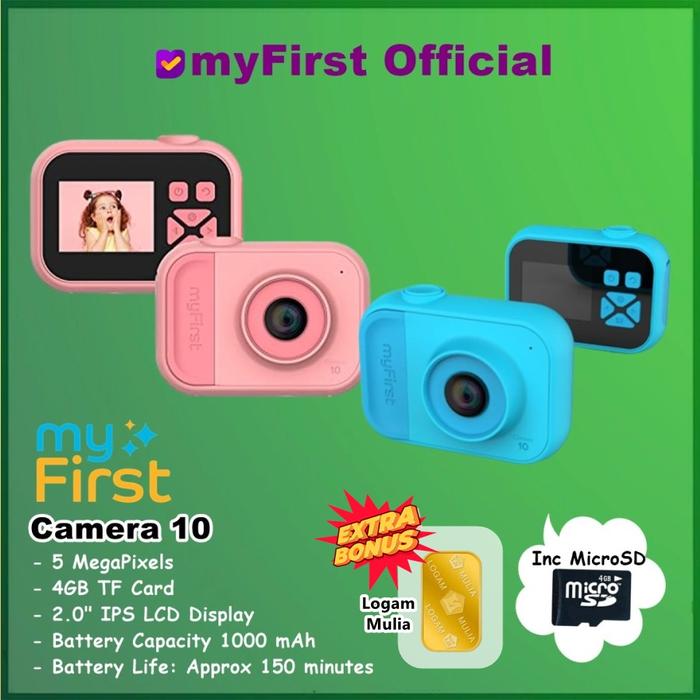 Gambar MyFirst Camera 10 My First Camera 10 Video Photo Digital HD Camera - Pink dari Officiall Brands undefined Tokopedia