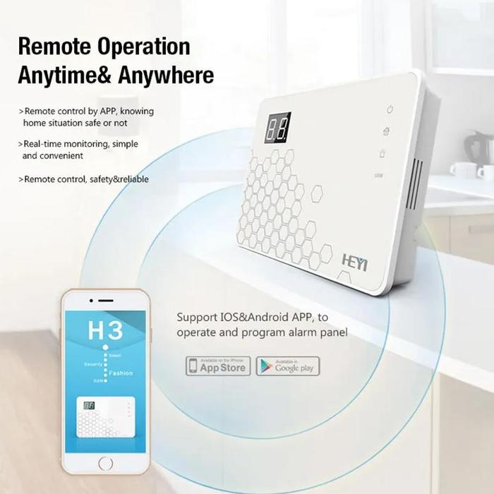 Gambar DT002 security App GSM GPRS Wireless Home Security System with WIFI I dari TB Collect undefined Tokopedia