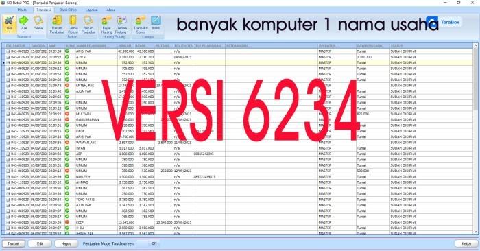 Gambar Software sid retail pro minimarket 62xx FULL VERSI unlimited dari IlmuVisual undefined Tokopedia