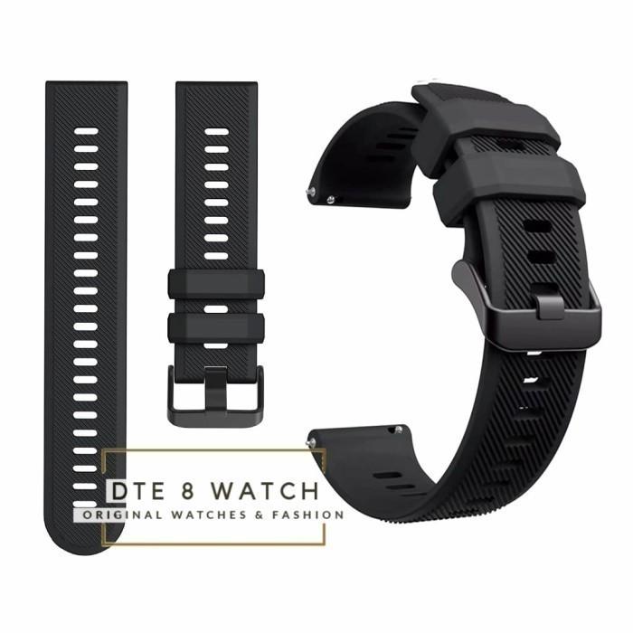 Gambar Strap Huawei Watch GT 4 46mm Silikon Rubber 22mm Rv Quick Release - Hitam dari DTE 8 Watch undefined Tokopedia