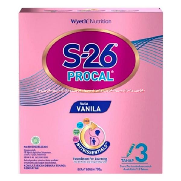 Gambar S-26 Procal Tahap 3 Rasa vanila Wyeth Susu S26 Vanilla 700gr dari dzworld undefined Tokopedia