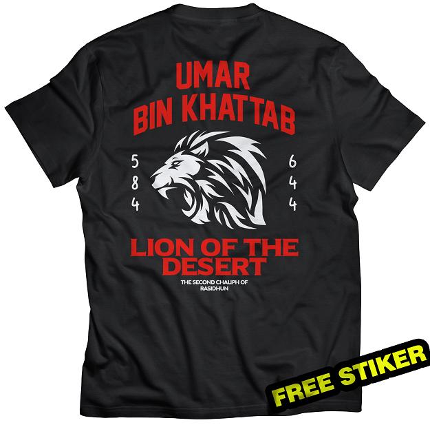 Gambar KAOS DAKWAH KAOS SAHABAT NABI KAOS KHALIFAH FREE STICKER - Hitam UmarBin, M Dewasa dari YRSCLOTHING undefined Tokopedia