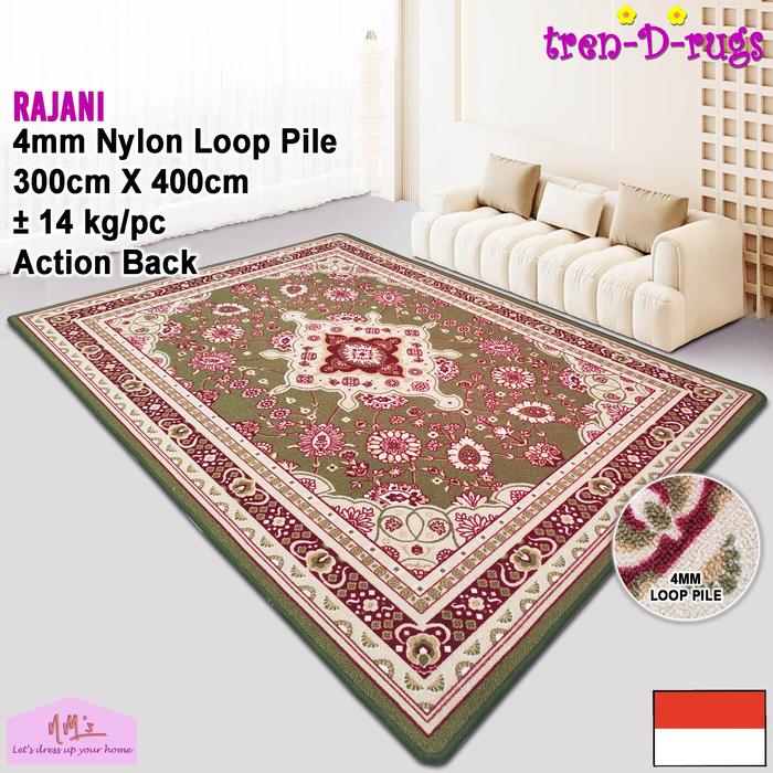 Gambar Tren-D-rugs karpet jumbo motif turki permadani vintage ruang tamu 3x4 - LuxuryPersiGree dari NMs Lets dress up your home undefined Tokopedia