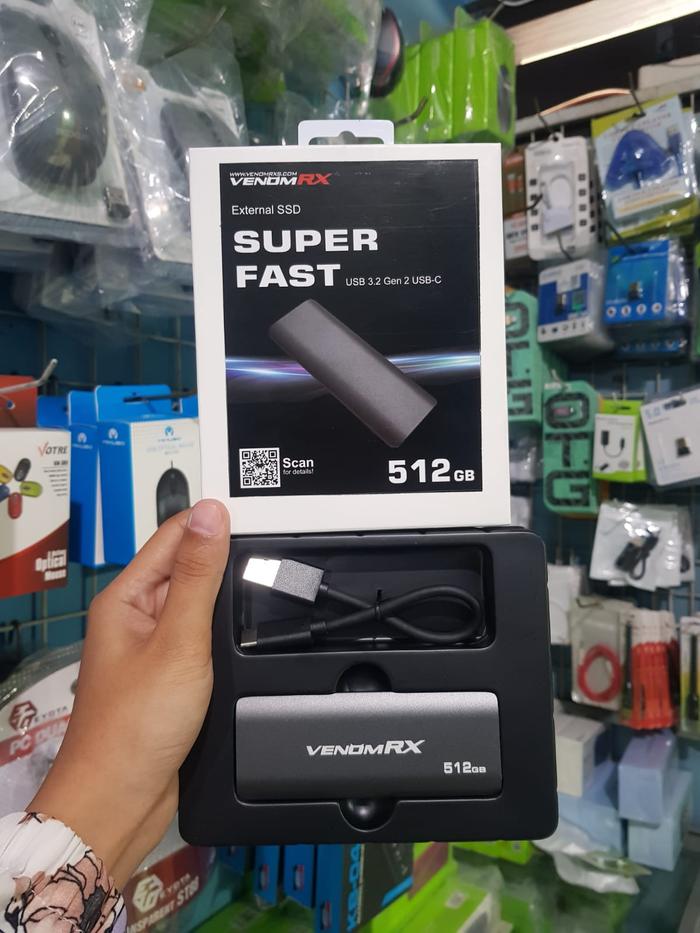 SSD EXTERNAL MURAH Venom RX 512Gb 1TB 512Gb
