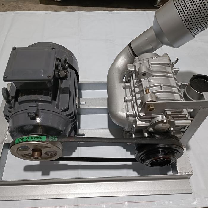Gambar supercharge super charger AMR1500 AMR 1500 set motor 3phase teco 2HP dari awallaptop undefined Tokopedia