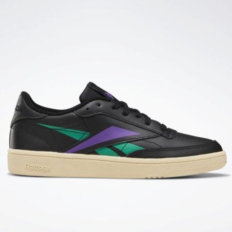 Jual Sepatu Sneakers Wanita Reebok Classic Club C85 Black Original ...