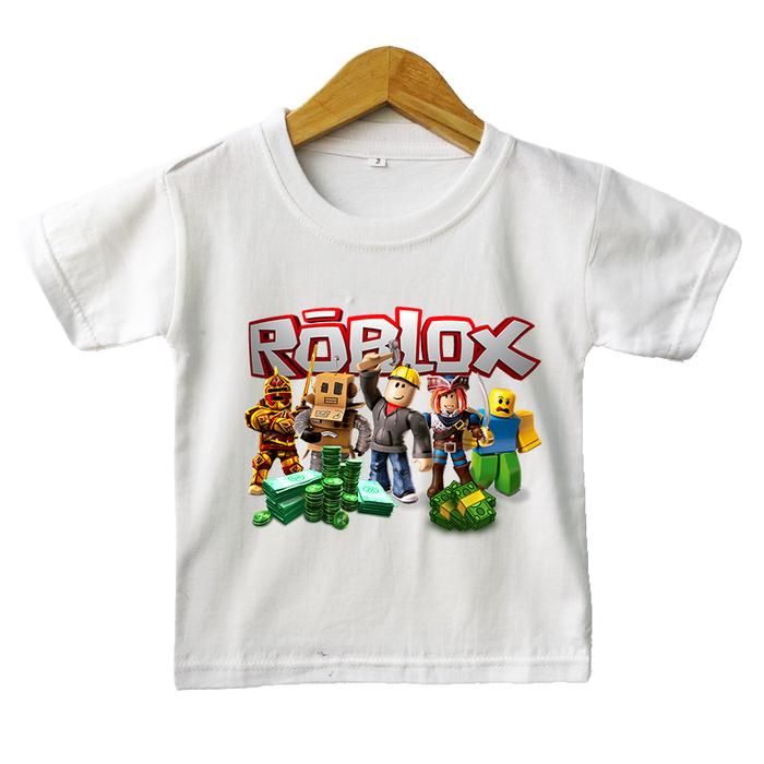 Gambar KAOS ANAK LAKI LAKI ROBLOX - Putih, 2T dari IBUKOTA KIDS undefined Tokopedia