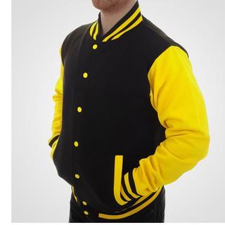 Gambar Jaket Baseball Jaket Varsity Baseball Polos Ready Banyak Warna Part 1 - Hitam x Kuning, M dari DD Gallery undefined Tokopedia