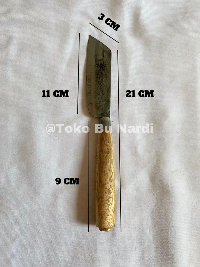 Gambar Pisau Dapur - Piso Tradisional Jawa - Pisao Tajam Anti karat - Kecil dari Mortar Stone undefined Tokopedia