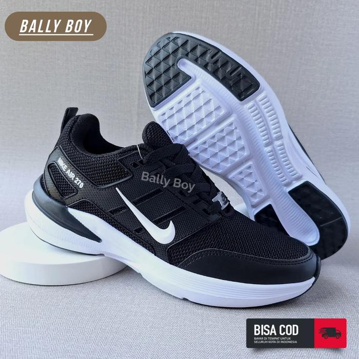 Gambar Sepatu Runing Pria Wanita Hitam Putih | Sepatu Sneakers Sekolah Full - HITAM PUTIH, 36 dari Juraganshoes99 undefined Tokopedia