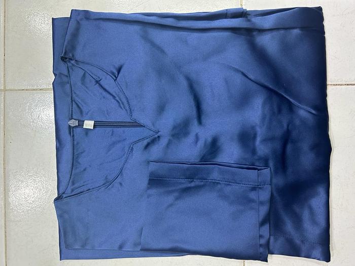 Gambar baju kurung anak perempuan - navy, SD M dari Putriaseggaf undefined Tokopedia