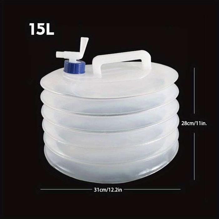 Gambar Galon Kantong Air Lipat Portabel Jerigen Air Portabel Praktis Hiking - 15L dari Soya Global undefined Tokopedia
