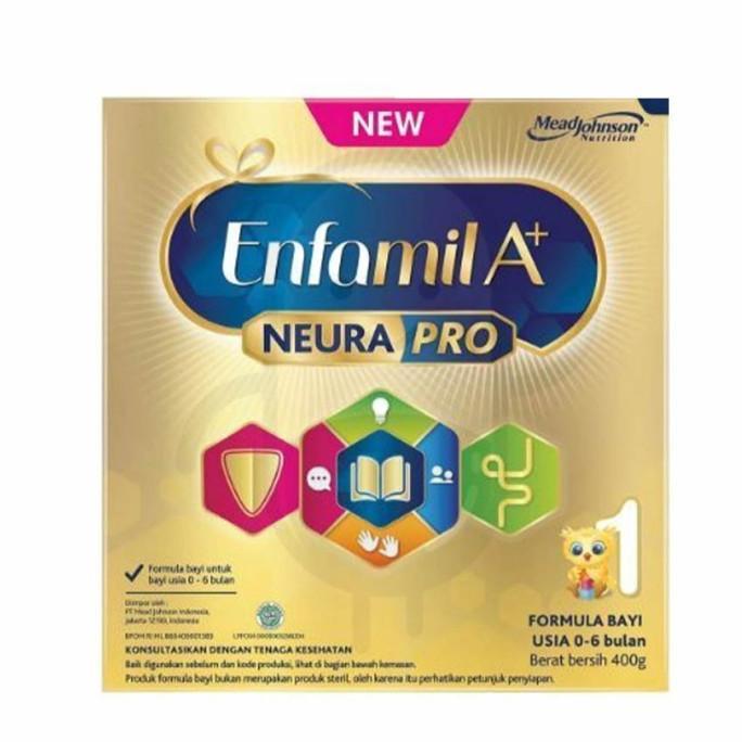 Gambar Susu Enfamil A+ Neura Pro 1 Formula Bayi 0-6 Bulan 400 Gr Nisa dari nisaulko undefined Tokopedia