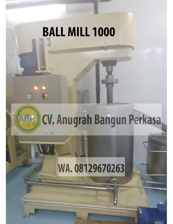 Gambar Mesin Ball Mill - BALL MILL 1000 dari Anugrah Bangun Perkasa Machinecry undefined Tokopedia