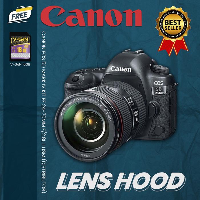 Canon Eos 5d Mark Iv Kit Ef 24-70mm F28l Ii Usm Distributor
