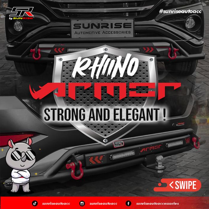 Gambar RHIINO ARMOR BUMPER & TOWING - TOWING BELAKANG dari Sunrise Auto Accessories undefined Tokopedia